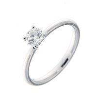 Anello Fanton Gioielli Donna SOLITARI in Oro bianco Diamante 0.51 Ct ANOR-152-52 - ANOR-152-52